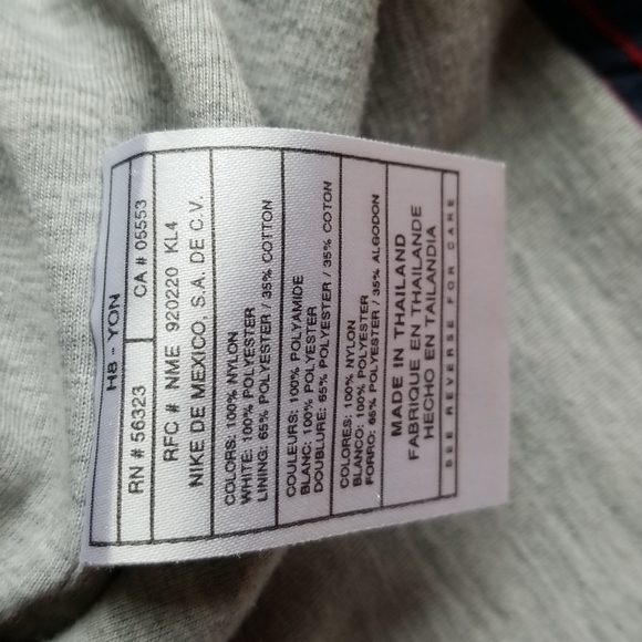 (S) Nike Youth Red Windbreaker Jacket ❤ Sporty - Picture 4 of 6